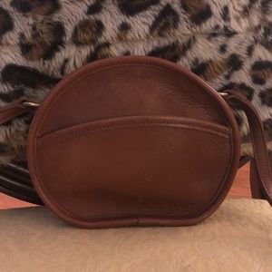 Authentic COACH Brown Leather Handbag